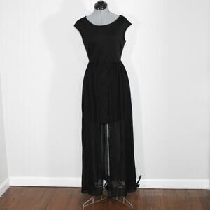 Forever21 Black High Low Dress Size Medium